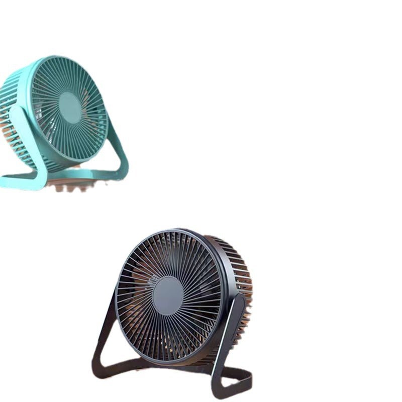5Inch Usb Small Electric Fan Mini Desk Fan Desktop Office Small Fan Student Silent Usb Powered Cooling - Image 5